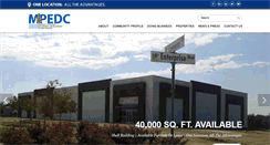 Desktop Screenshot of mpedc.org